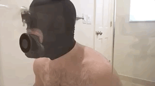 2holes2fill:The hood means I can't see the counter my nose is tapping with each impalement. For today's practice session I've been ordered to swallow the dildo 50 times or I'll be punished. That's the most Sir has ever made me do. The problem with the counter, and I know from experience, is that if I don't hit it hard enough, the tap might not register...So if I don't want to be punished, and I don't, I better swallow the dildo a few extra times and hope for the best...60, I should be safe at 60